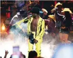  ??  ?? Lil Nas X performs onstage during the 2019 BET awards at Microsoft Theater in Los Angeles, California on June 23, 2019.