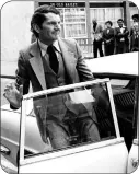  ?? ?? Norman Scott arriving at the Old Bailey trial in 1979