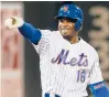  ?? JIM MCISAAC/GETTY ?? Rajai Davis played the most recent of his 1,448 major league games with the Mets in September 2019.