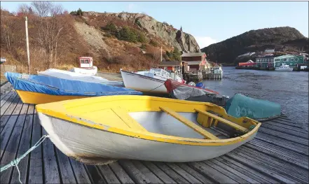  ?? Canadian Press photo ?? Quidi Vidi Village is seen in December. The scenic fishing community is within the city of St. John's, NL.