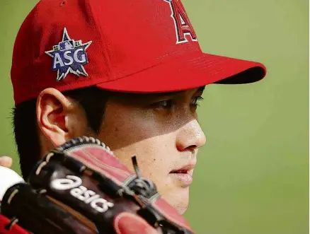  ?? Isaiah J. Downing/Usa Today Sports ?? O jogador de beisebol Shohei Ohtani durante o Jogo das Estrelas da liga americana do esporte