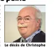  ?? (Photo AFP) ?? Le décès de Christophe de Margerie avait provoqué une onde de choc en France.