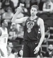  ?? CHRISTIAN PETERSEN GETTY IMAGES ?? The last time two-time NBA champion Pau Gasol played in the NBA was in 2019 with the Bucks.