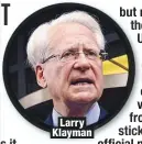  ??  ?? Larry Klayman