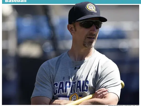  ?? PHOTO D’ARCHIVES, STEVENS LEBLANC ?? Le gérant des Capitales, Patrick Scalabrini, a reconnu hier que les matchs reportés des deux derniers jours sont arrivés à un bon moment pour sa troupe durement éprouvée par la fatigue.