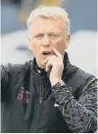  ??  ?? West Ham United manager David Moyes.