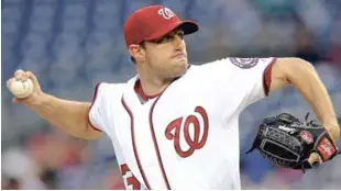  ??  ?? Max Scherzer se encamina a ganar su tercer Cy Young seguido y cuarto de su carrera.