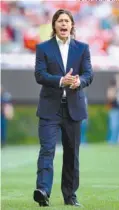  ?? FOTO: MEXSPORT ?? Almeyda fue intenso en su debut