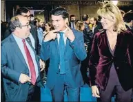  ?? LLIBERT TEIXIDÓ ?? Miquel Iceta, Manuel Valls i Susana Gallardo