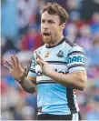  ??  ?? Sharks ace James Maloney.