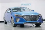  ?? REUTERS/FILE ?? Hyundai sells Ioniq in the US, Europe and East Asia