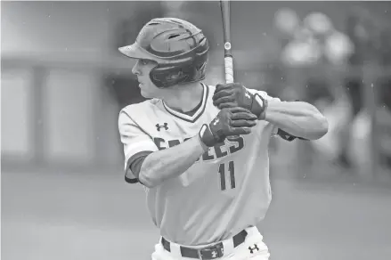  ?? STEW MILNE, AP ?? Sal Frelick, who the Brewers took with the 15th pick in the amateur draft Sunday, batted .359 this year for Boston College with a .443 on-base percentage and .559 slugging percentage.