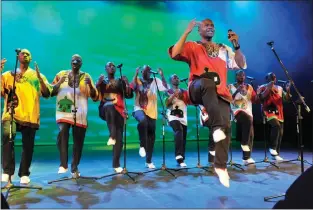  ??  ?? THE FUTURE: Ladysmith Black Mambazo have remained in step with music trends.