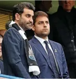  ?? ?? ■ Newcastle United joint owners Mehrdad Ghodoussi and Jamie Reuben