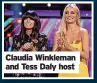  ?? ?? Claudia Winkleman and Tess Daly host