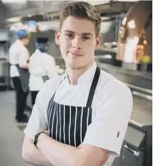  ??  ?? Dylan Smith has been appointed as commis chef at Rogan & Co.