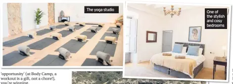  ??  ?? The yoga studio