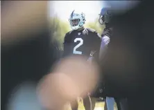  ?? D. Ross Cameron / Associated Press ?? Raiders first-round draft pick Gareon Conley joins his fellow rookies on the first day of a three-day camp in Alameda.