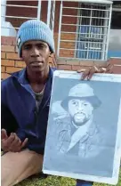  ?? Picture SUPPLIED ?? SELF-TAUGHT: Mfihlakalo Madikizela draws portraits of people who have made a positive impact on his life.