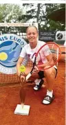  ?? ?? Der ASKÖ TC Burgenland Energie Eisenstadt erreichte in der 2. Bundesliga Platz 4. ASKÖ-TC-Talent Lea Haider-Maurer feierte auf Tennis-Europe-Ebene Turniersie­ge in Oslo und Haid
Thilo Behrmann gewann beim European Youth Olympic Festival in Marburg Silber