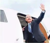  ??  ?? Gobernante­s. El presidente Danilo Medina se reunirá en Jamaica con el primer ministro de esa nación, Andrew Holness.