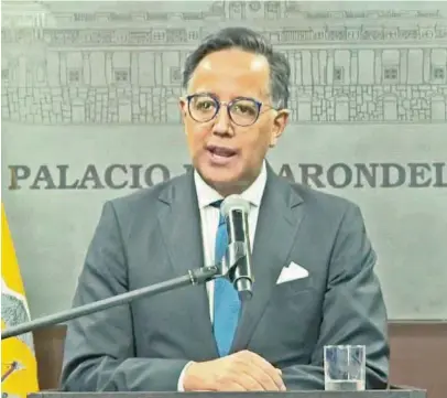  ?? ARCHIVO ?? kDiego Ordóñez, consejero presidenci­al, dice que el régimen sigue abierto al diálogo con los grupos indígenas.