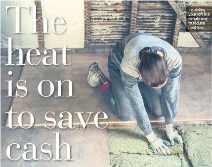  ??  ?? The EST says cavity wall insulation can cost between £330-£720 to install, depending on the type of house, and savings on heating bills can be anything from £65 a year for a flat to £250 a year for a detached house.