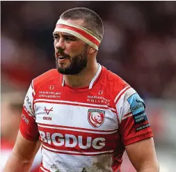  ?? ?? Gloucester skipper Lewis Ludlow posted his support on social media