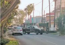  ?? /FOTO: EL SOL DEL BAJÍO ?? Las manos y piernas, frías.
cerca de una fábrica de carnes