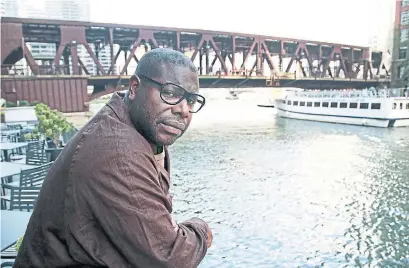  ?? NUCCIO DINUZZO TRIBUNE NEWS SERVICE ?? Director Steve McQueen, in Chicago last month, says he specifical­ly chose that city as the setting of his new film,