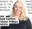  ?? IMAGE EXPERT: Professor Phillippa Diedrichs ?? 2.Don’t