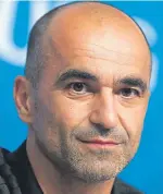  ??  ?? Roberto Martinez: Focused only on securing third place.