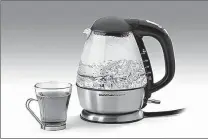  ?? Associated Press ?? An electric kettle like this Chef’sChoice kettle is a great choice for a wedding present.