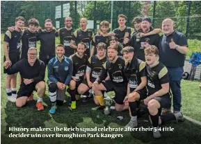 Reich take last title before league stops - PressReader