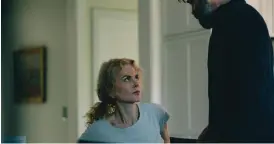  ??  ?? ■ Nicole Kidman och Colin Farrell i The killing of a sacred deer.