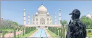  ?? REUTERS ?? The Taj Mahal in Agra.