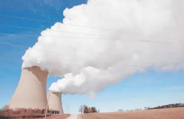  ?? Picture: GETTY IMAGES ?? POWER SOLUTION: Nuclear power stations may help meet Australia’s energy needs.