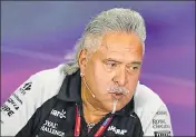  ?? REUTERS/FILE ?? India has asked Britain to extradite Mallya