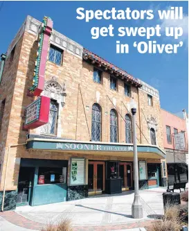  ?? [PHOTO BY STEVE SISNEY, THE OKLAHOMAN ARCHIVES] ?? “Oliver” is being staged Sunday at Sooner Theatre, 101 E Main in Norman.