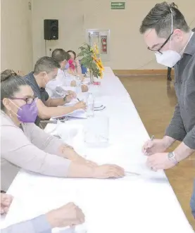  ?? ALBERTO HIERRO ?? En unos días deberán reportarse a su unidad