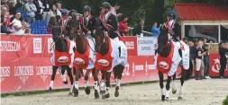  ??  ?? Only three riders of the winning British team completed in Strzegom