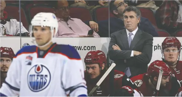  ?? Christian Petersen/Getty Images ?? There’s no word yet from the Oilers on whether former Arizona coach Dave Tippett will take the reins in Edmonton.