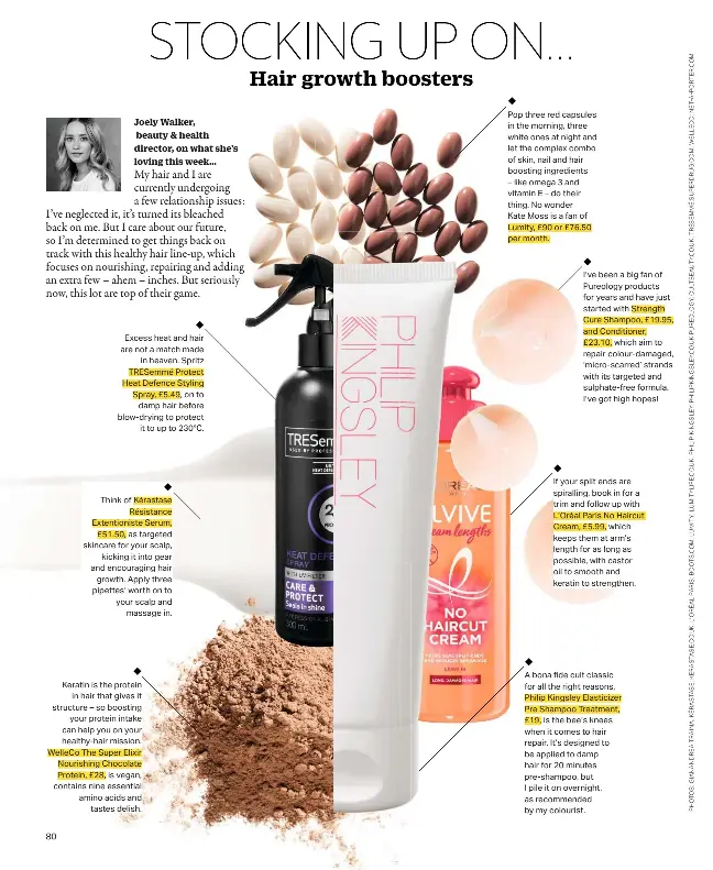 Stocking up on hair growth boosters Suit up - PressReader