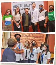  ?? PHOTOGRAPH­S COURTESY ?? PLDT and Smart partnered with Sanggunian­g Ka Federation to normalize mental the health conversati­ons youth.