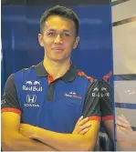  ?? Pictures: GETTY IMAGES/JAMES BEARNE ?? COOL AND COLLECTED: Alexander Albon is only the second racer from Thailand in F1.