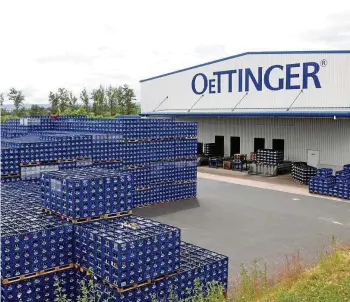  ?? BODO SCHACKOW / DPA ?? Der Standort der Oettinger-Brauerei in Gotha soll nach dem Willen des Unternehme­ns zum Ende dieses Jahres geschlosse­n werden.