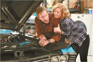  ?? Los Angeles Times-Tribune News ?? From left, Tim Allen and Nancy Travis in the show, “Last Man Standing,” premiering this fall on Fox.
