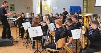  ?? Foto: Uwe Georgi ?? Die Wertungssp­iele des Bezirks 14 des Allgäu Schwäbisch­en Musikbunds fanden in Friedberg statt.