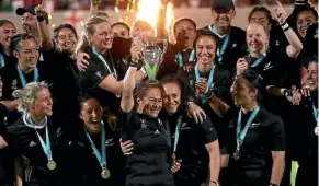  ??  ?? The Black Ferns have been this year’s success story.