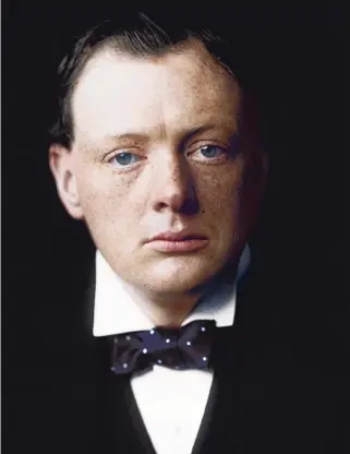  ??  ?? Winston Churchill, rond 1905.